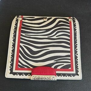 Brighton Zebra snappy flap, unused